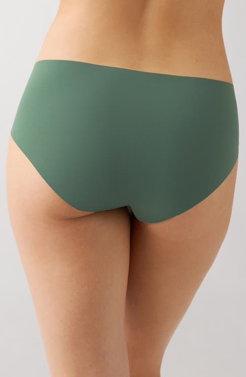 B.tempt'd By Wacoal B.bare Hipster Panties In Green