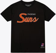 Mitchell & Ness Men's Mitchell & Ness Black Phoenix Suns Vintage Wordmark T-Shirt