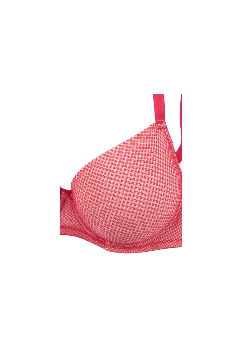Invisible T-Shirt Bra, Alternate, color, Red