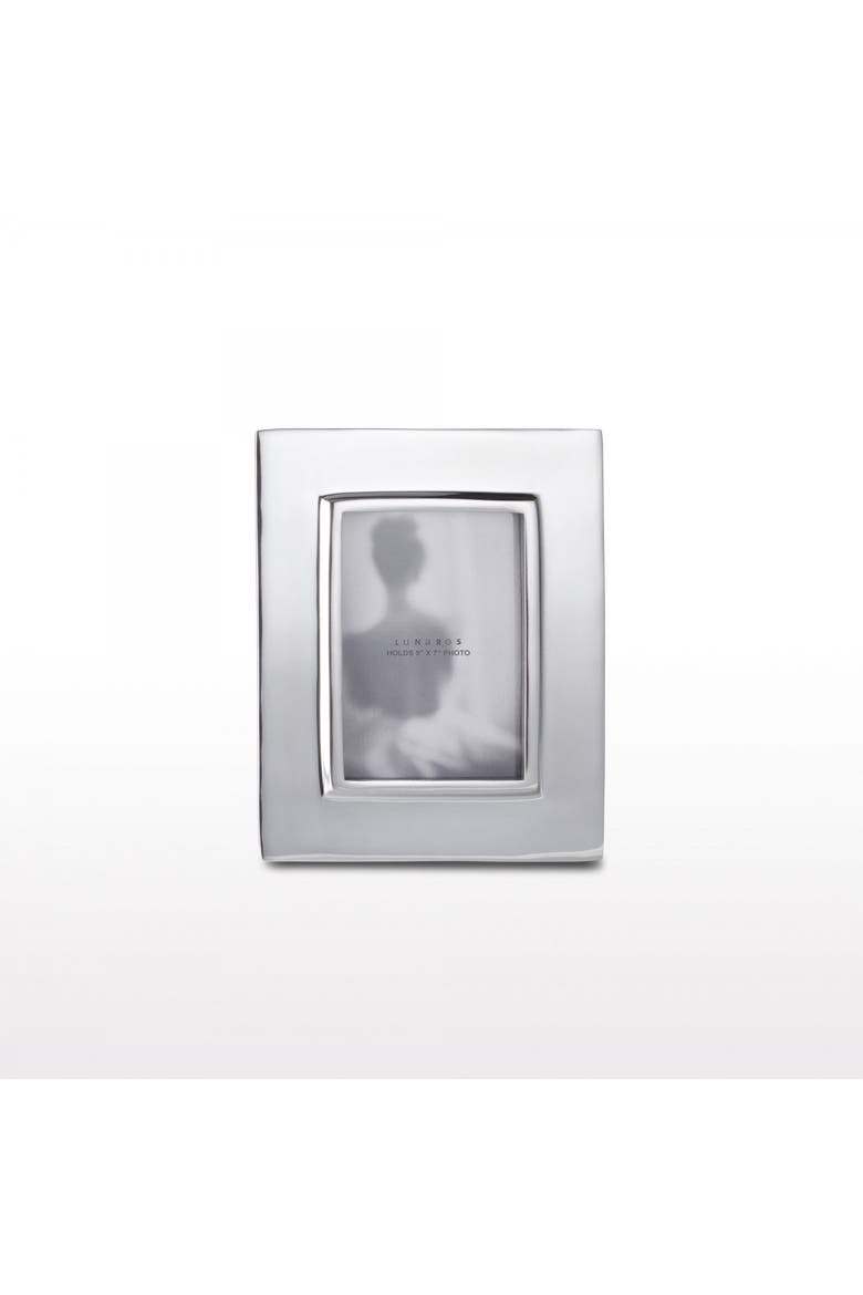 Linea Frame, Alternate, color, 8 x 10 - Silver