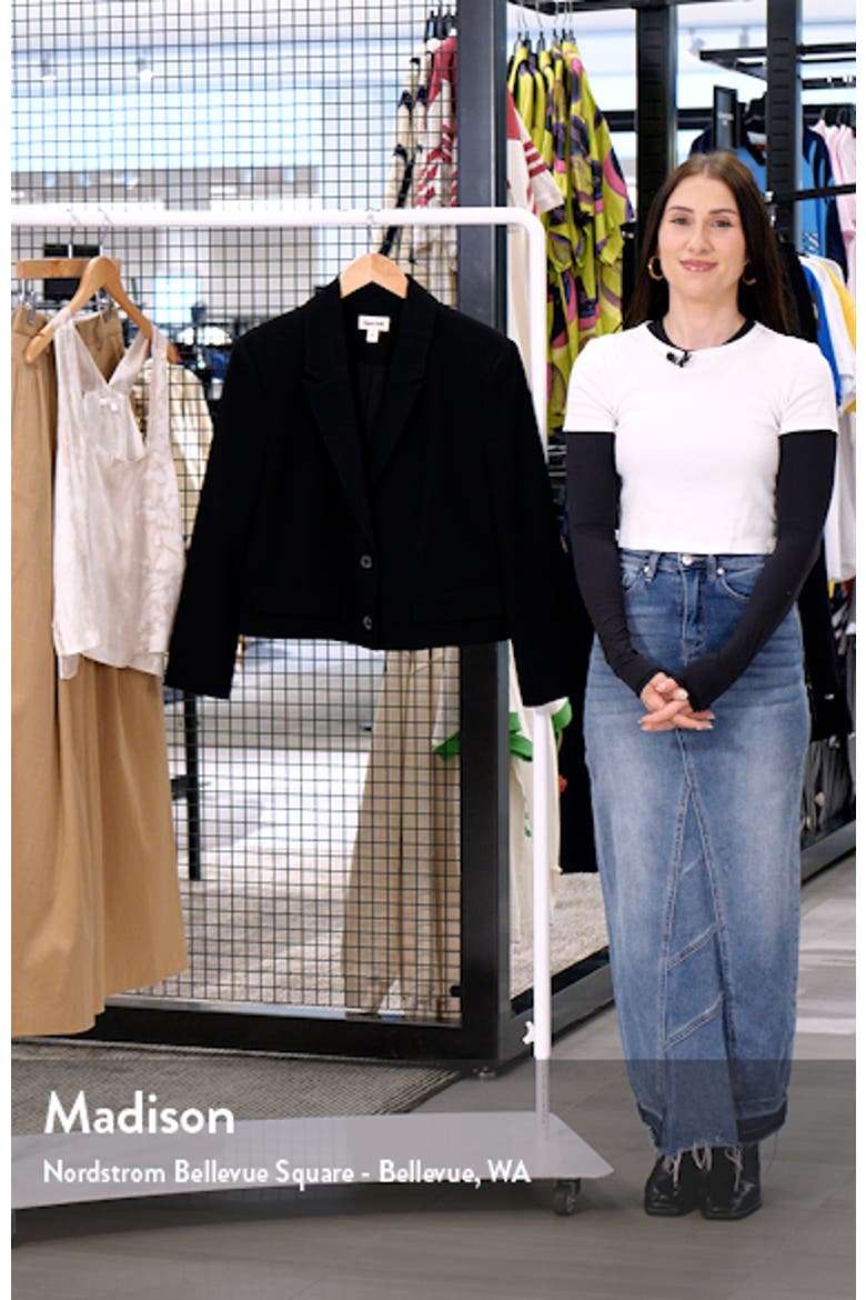 Crop Blazer video