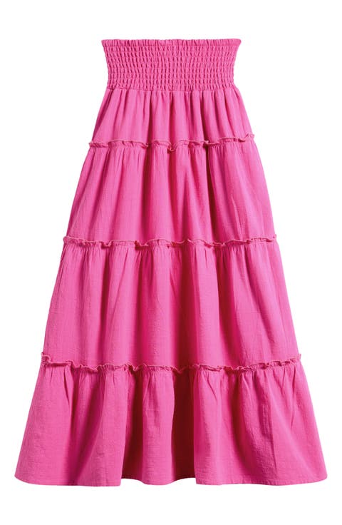 Kids' Tiered Maxi Skirt (Big Kid)