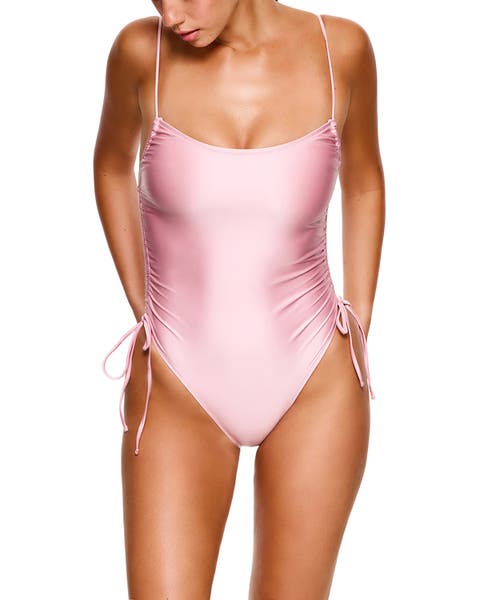 Satin Royale Adjustable One Piece Swimsuit