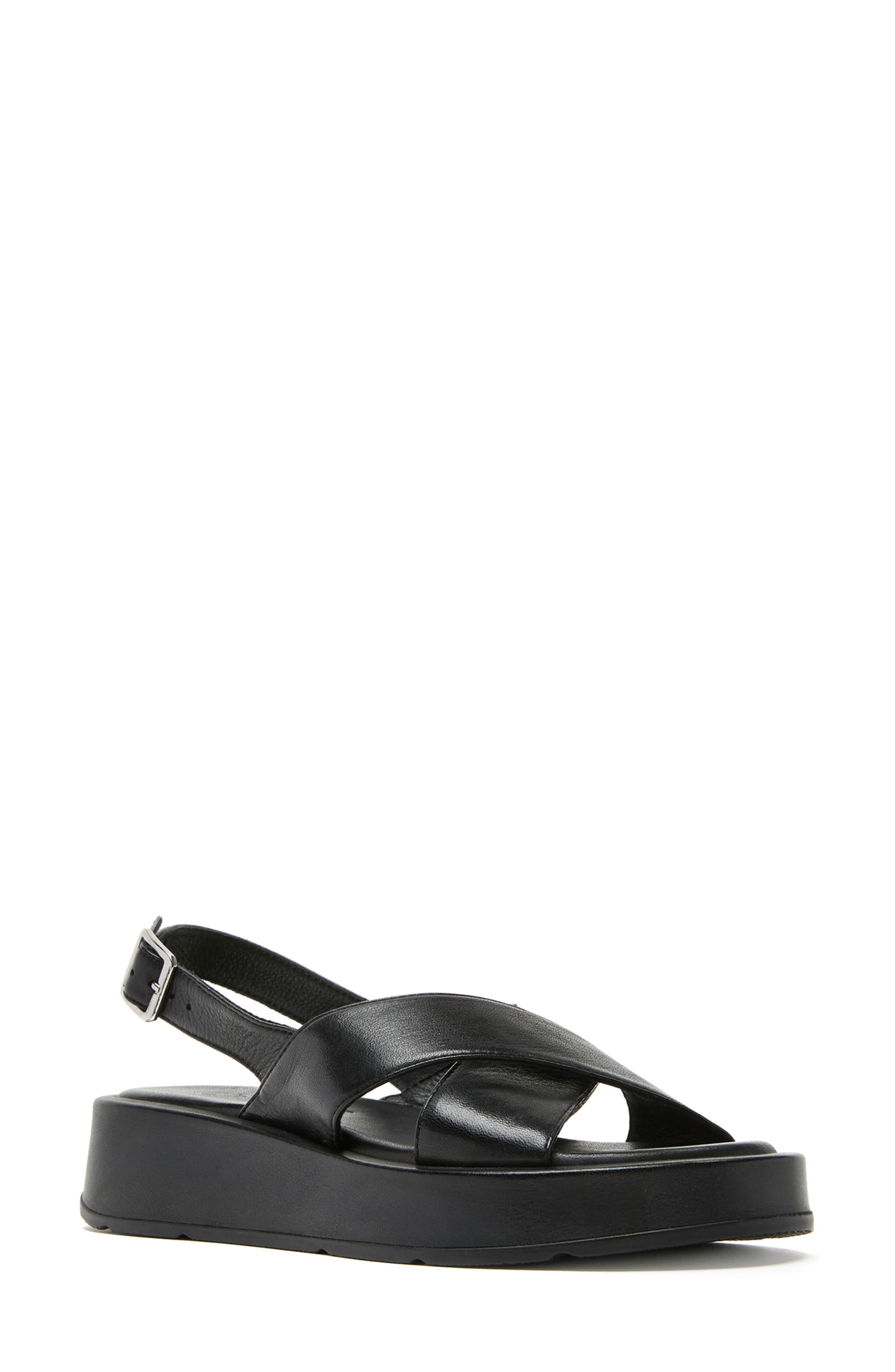 Axis Leather Flatform Sandal