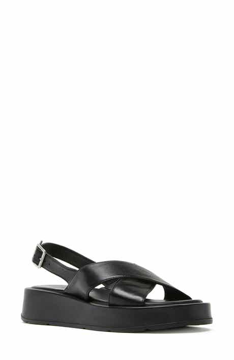Axis Leather Flatform Sandal
