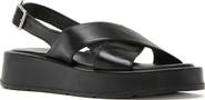 La Canadienne Axis Leather Flatform Sandal