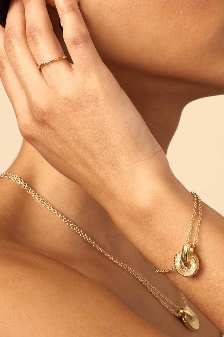 14K Yellow Gold Icon Bracelet, Alternate, color, Yellow Gold