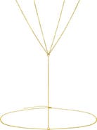 Adornia 14K Gold Plated Winged Body Chain