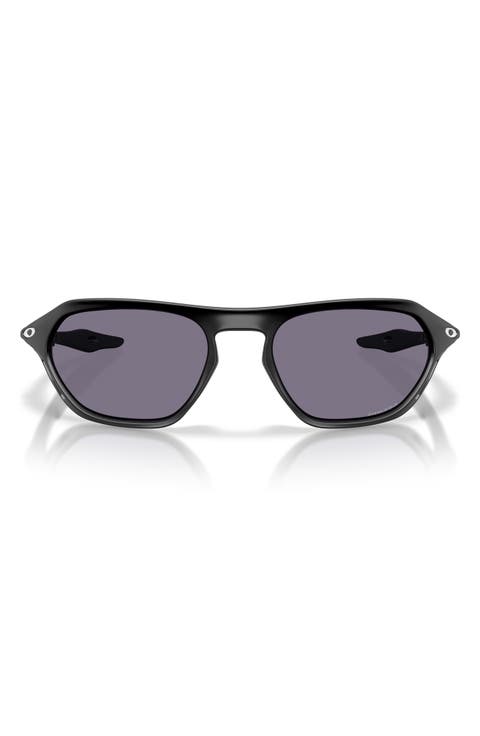 Cage Jacket 61mm Polarized Irregular Sunglasses