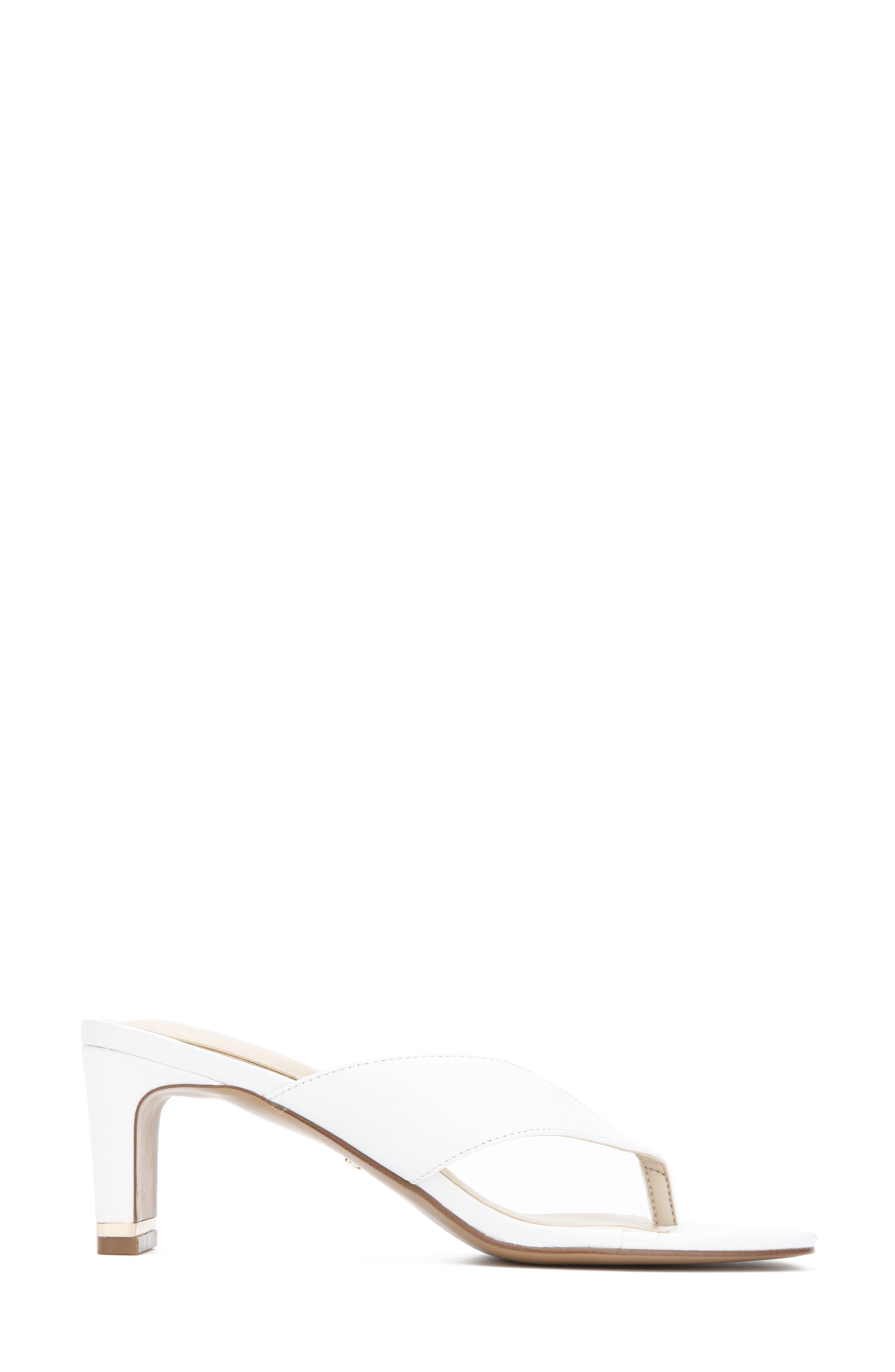 Macen Sandal, Alternate, color, WHITE LEATHER