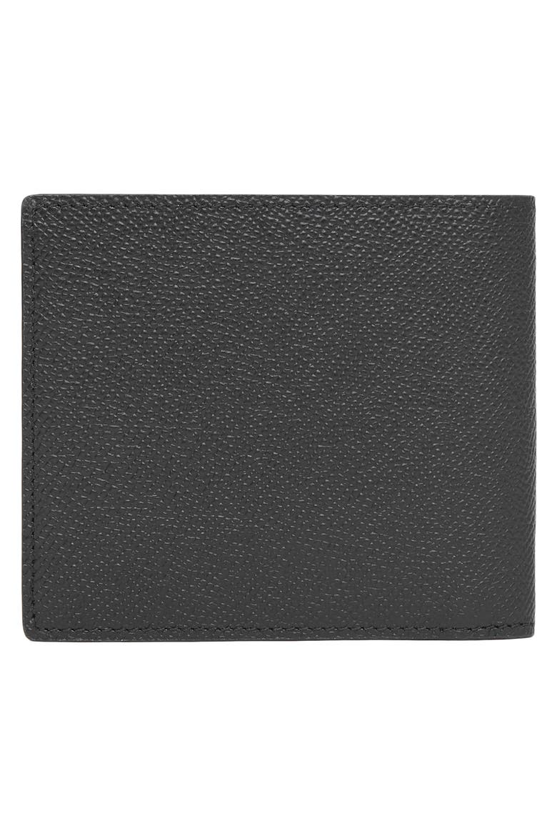 Leather International Wallet, Alternate, color, BLACK