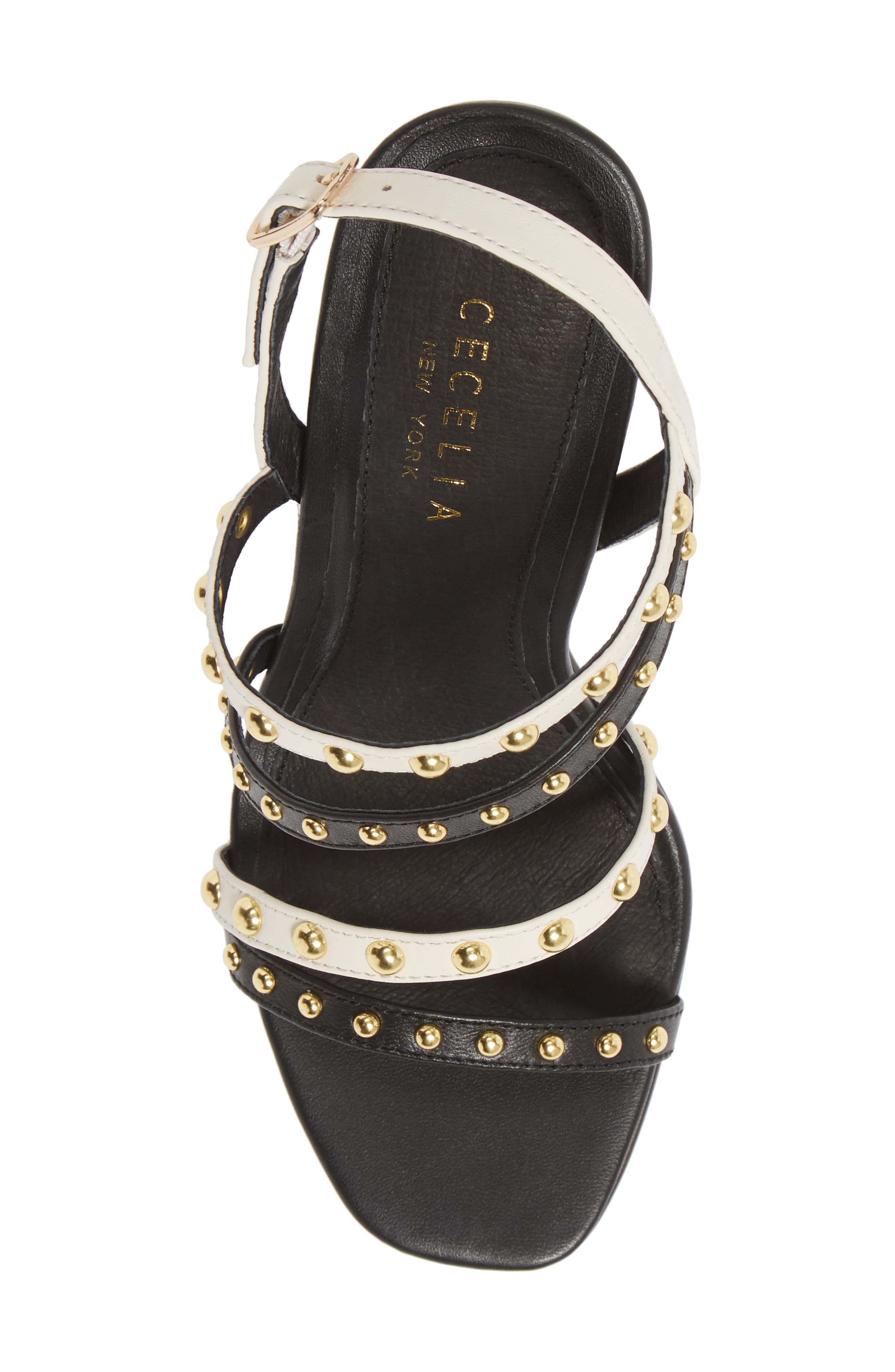 Cecelia New York Vanessa Studded Sandal, Alternate, color, 