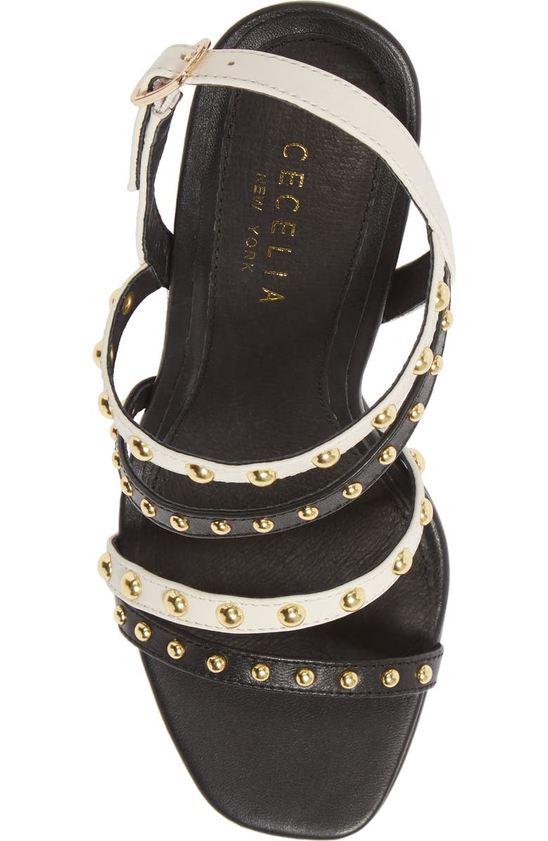 Cecelia New York Vanessa Studded Sandal, Alternate, color,