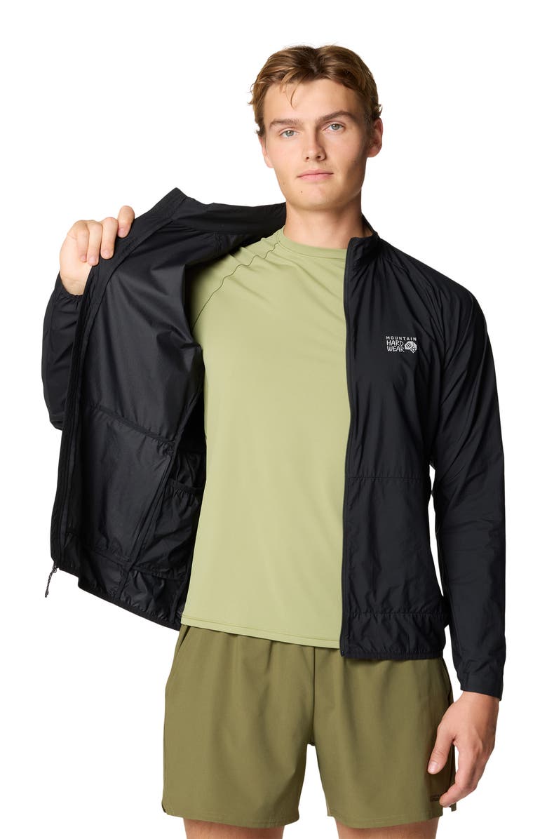 Mountain Hardwear Kor AirShell<sup>™</sup> Full Zip Jacket, Alternate, color, Black