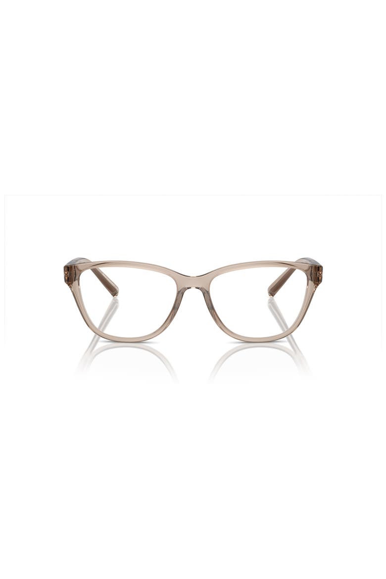 54mm Cat Eye optical glasses, Alternate, color, Brown