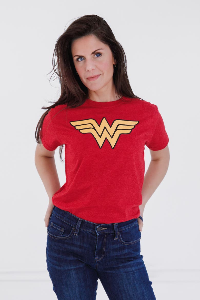 Justice League T-Shirt, Alternate, color, Wonder Woman Crimson