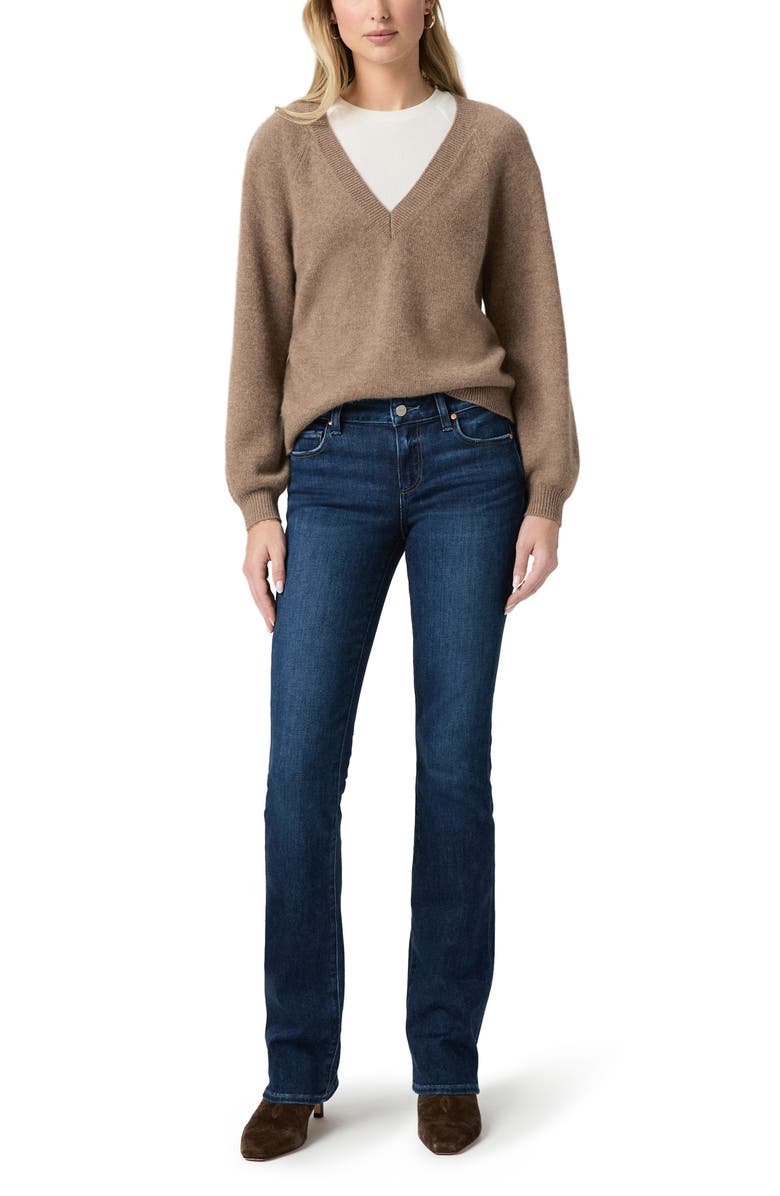 PAIGE Manhattan High Waist Bootcut Jeans, Alternate, color, Cambre