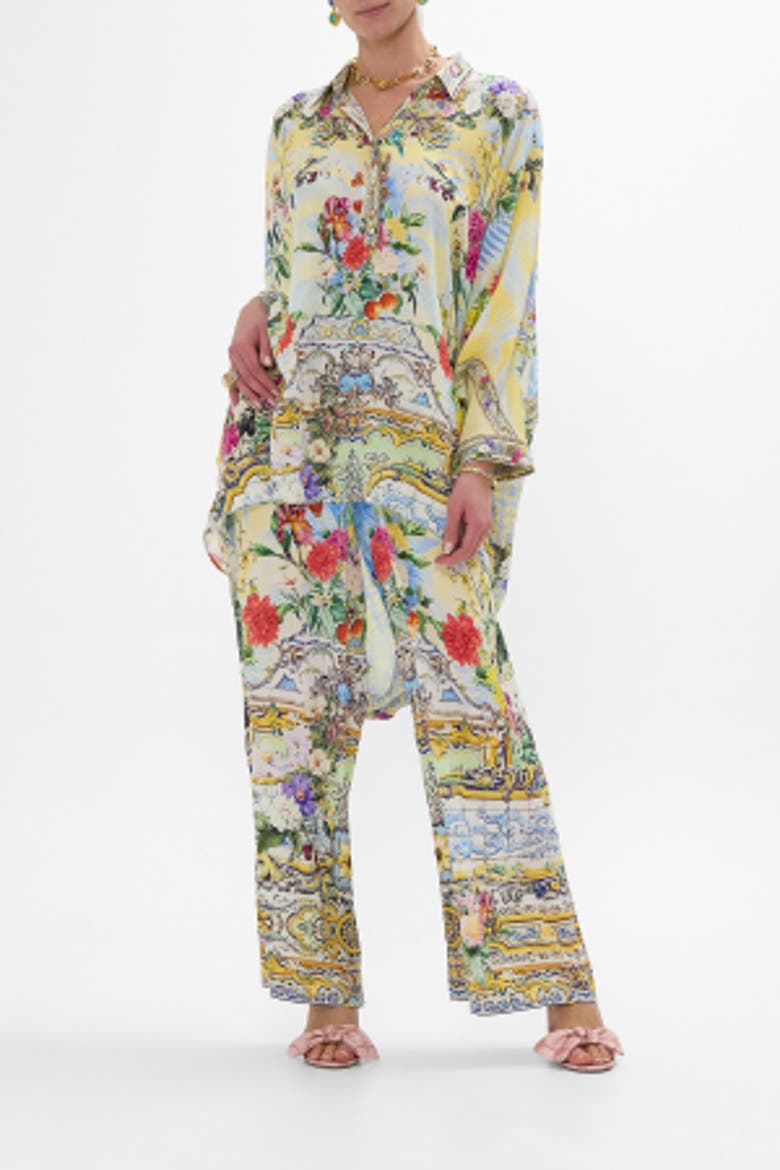 Straight Leg Pant Flor Fantastica, Main, color, Flor Fantastica