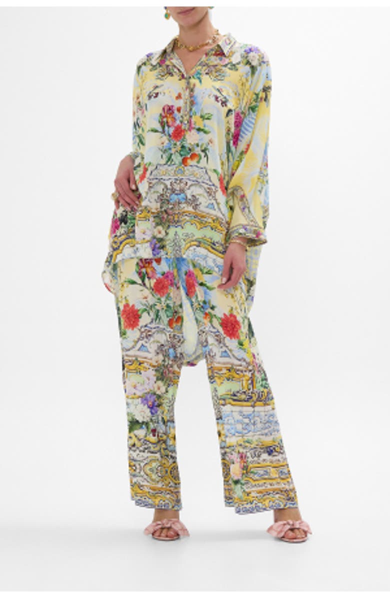 Camilla Straight Leg Pant Flor Fantastica, Main, color, Flor Fantastica