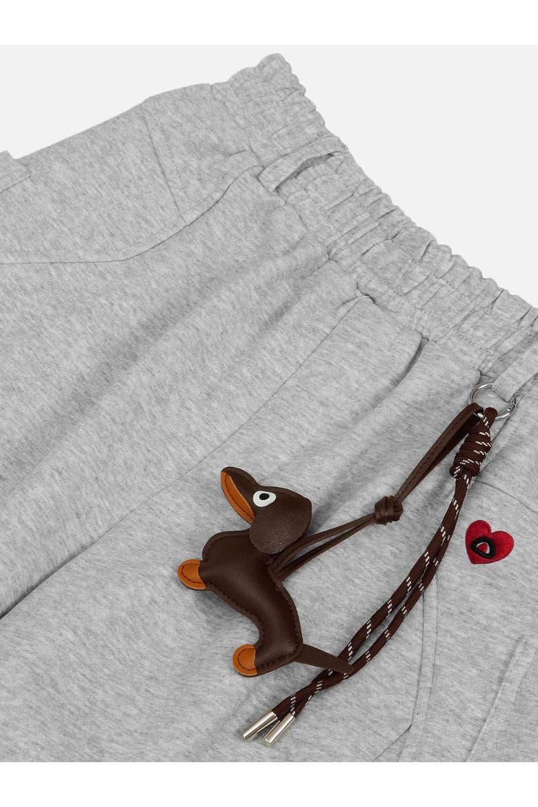 Keychain Baggy Sweatpants, Alternate, color, Grey