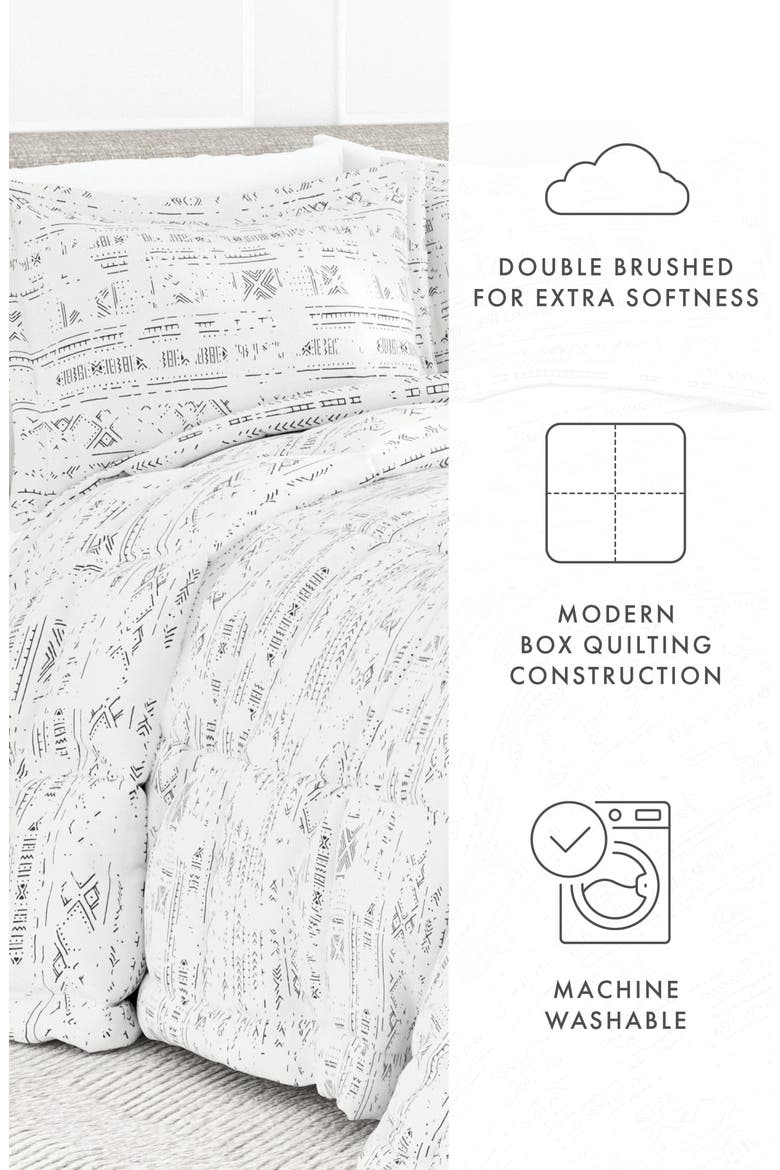 Light Gray Premium Microfiber Comforter, Alternate, color, LIGHT GRAY