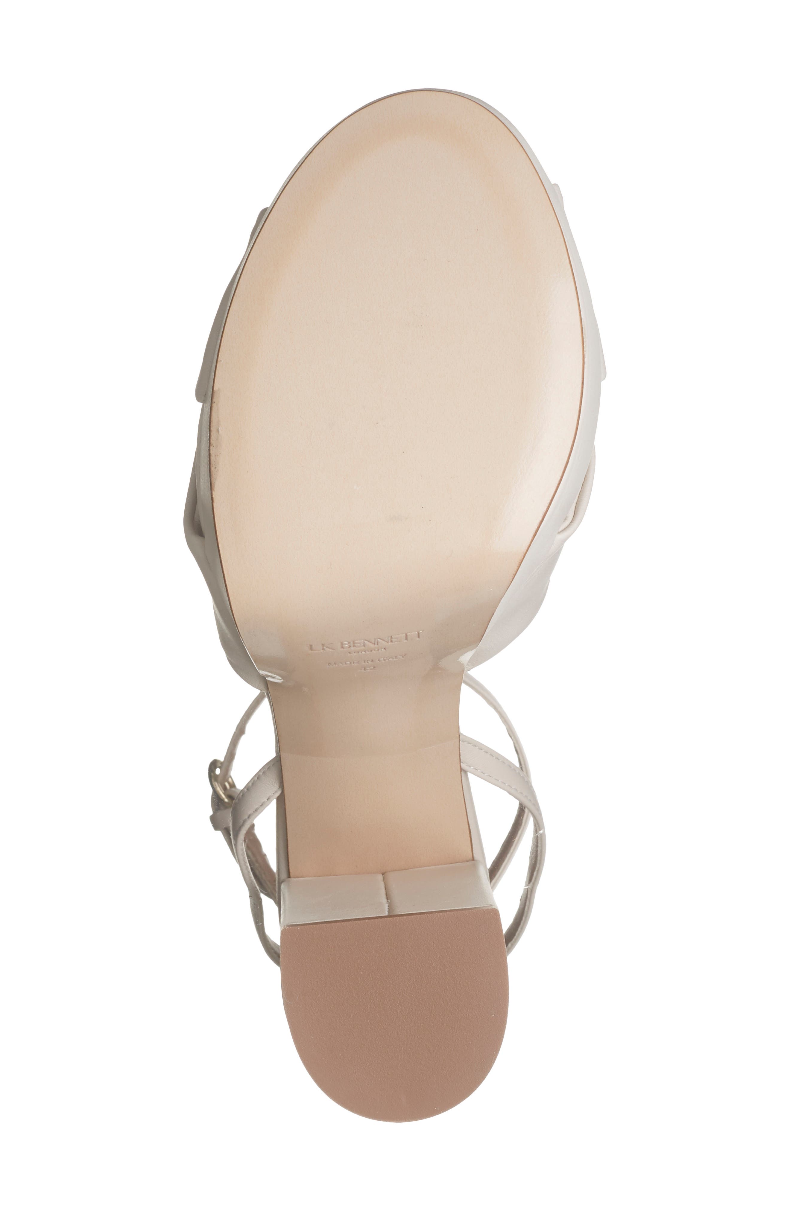 LK Bennett Amanda Block Heel Sandal, Alternate, color, 