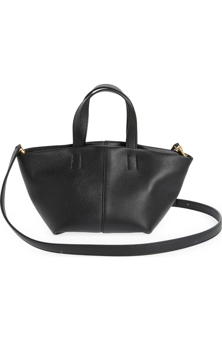 Mansur Gavriel Mini Tulipano Leather Tote, Alternate, color,