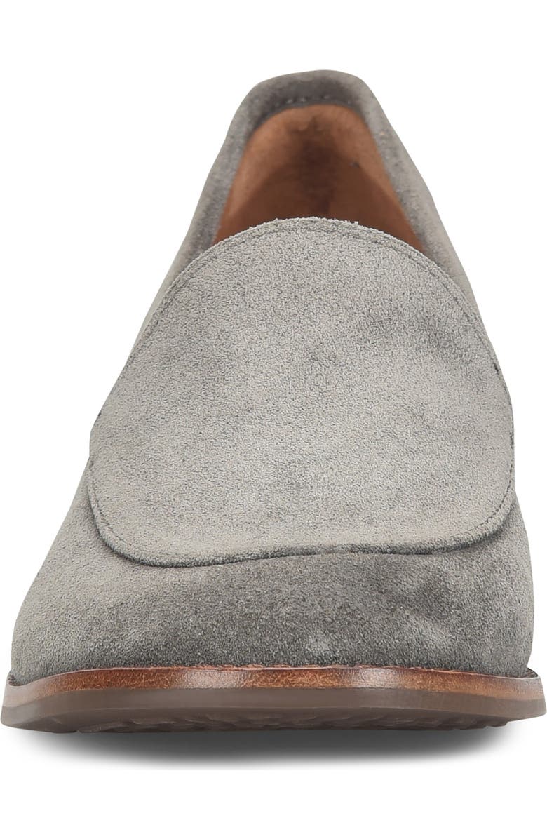 Söfft Napoli Loafer, Alternate, color, Smoke Suede