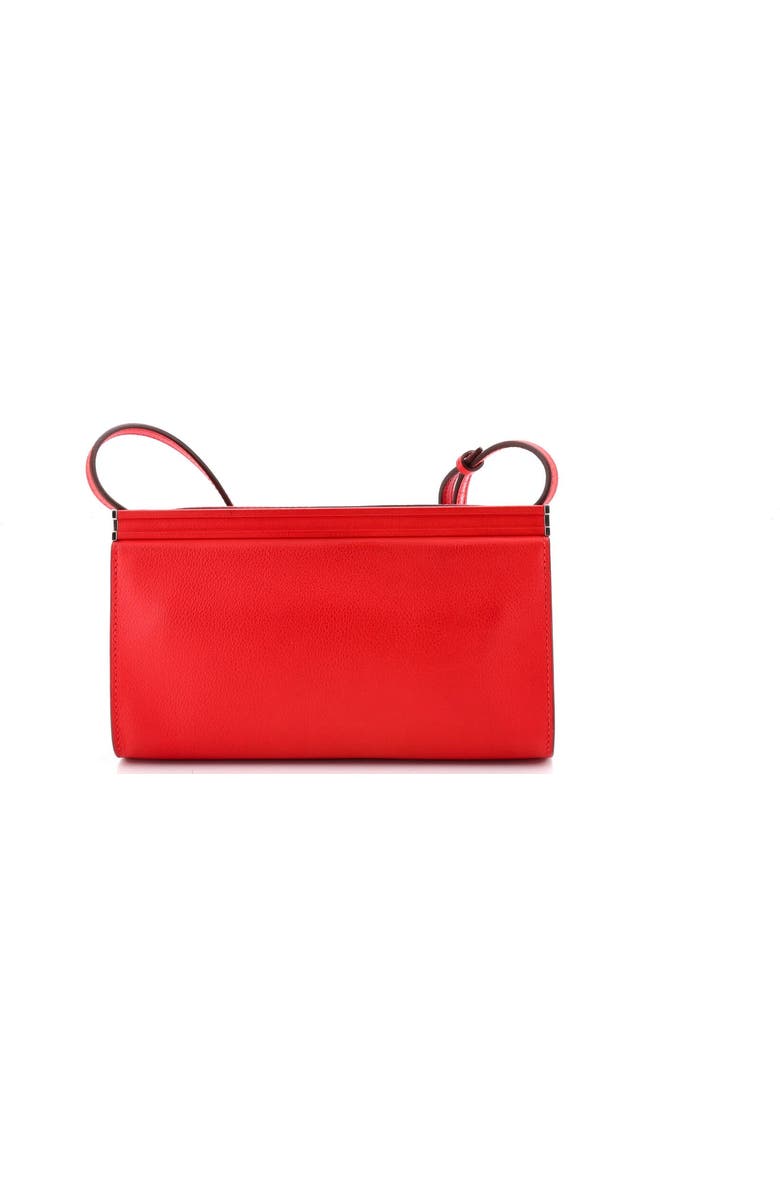 Pre-Owned Hermes Clic-H Shoulder Bag Evercolor 21, Alternate, color, Rouge De Coeur