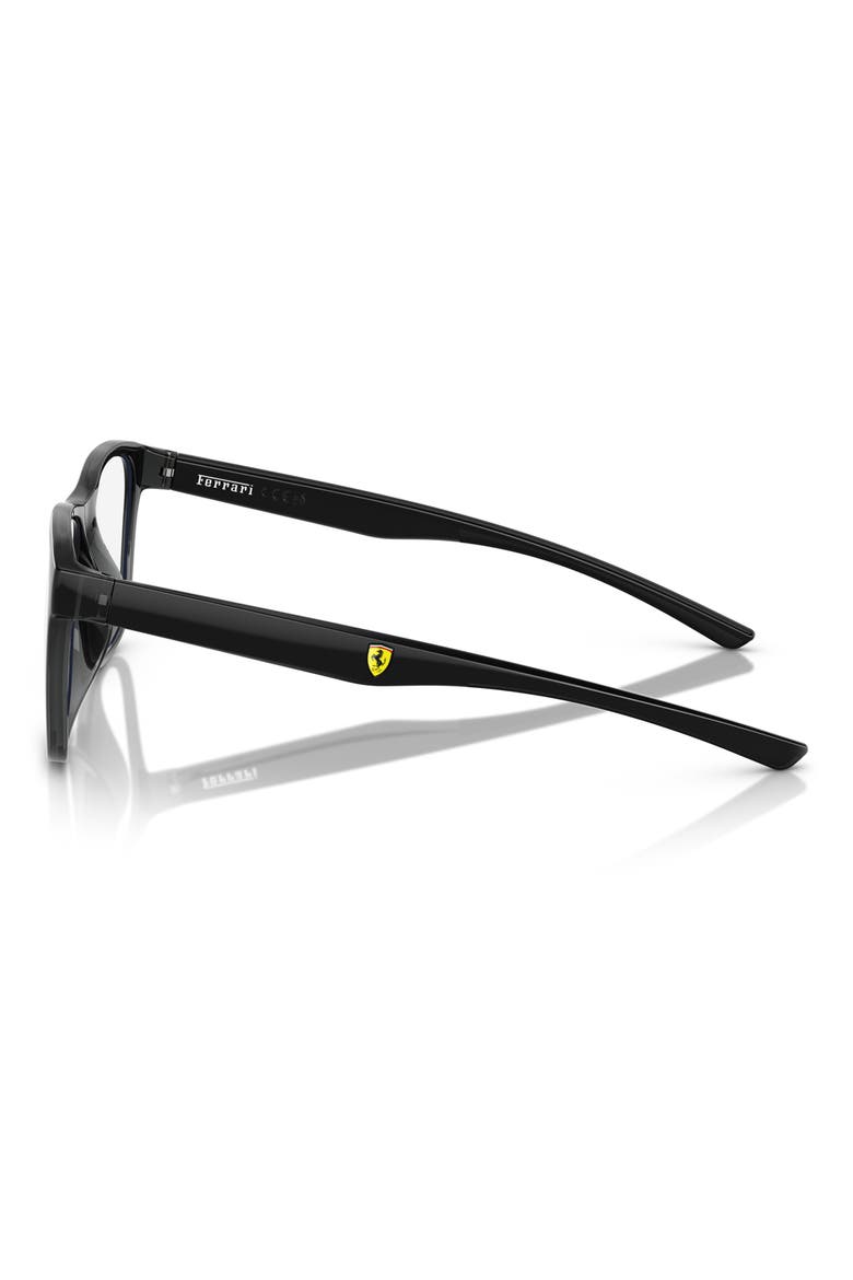 56mm Square Optical Glasses, Alternate, color, TRANSPARENT GREY