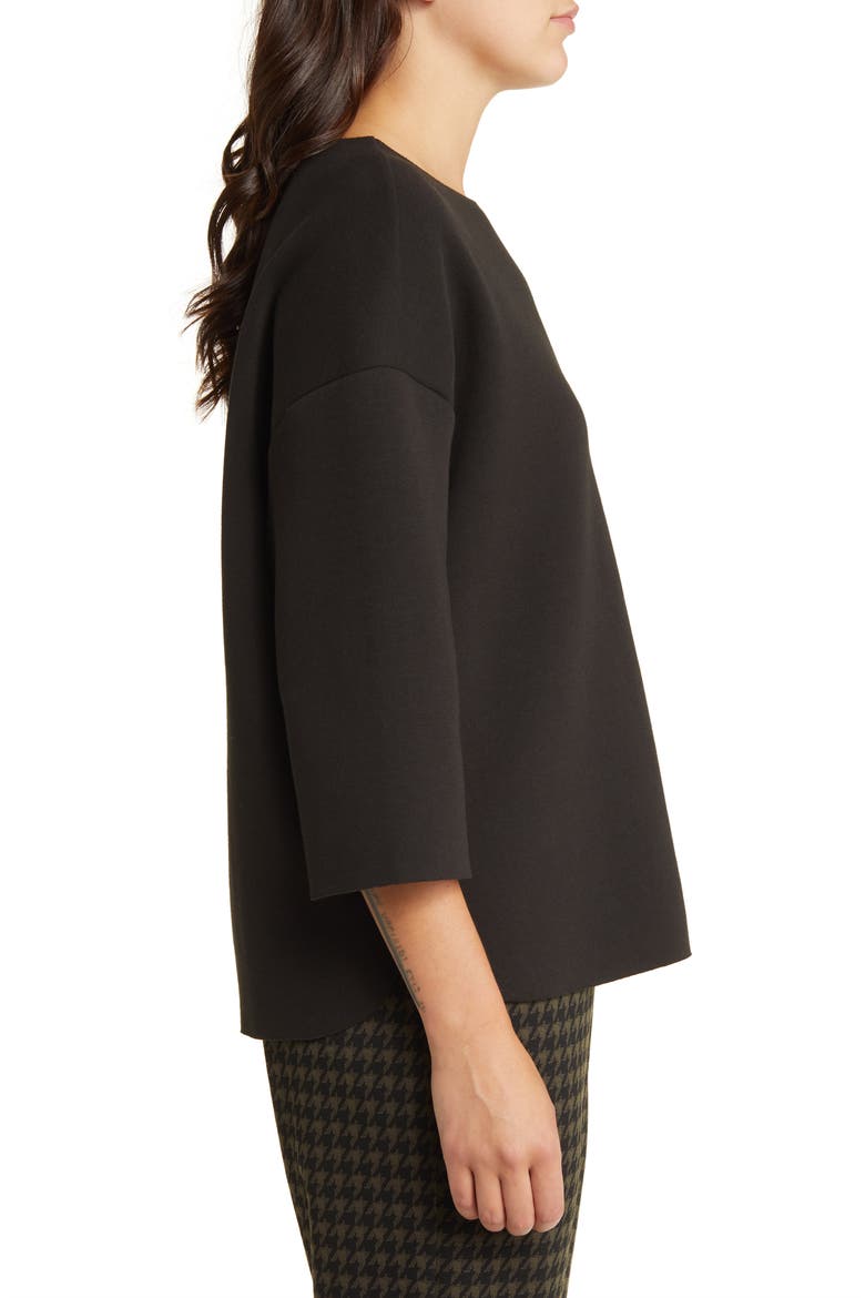 Dulap Woven Blouse, Alternate, color, BLACK
