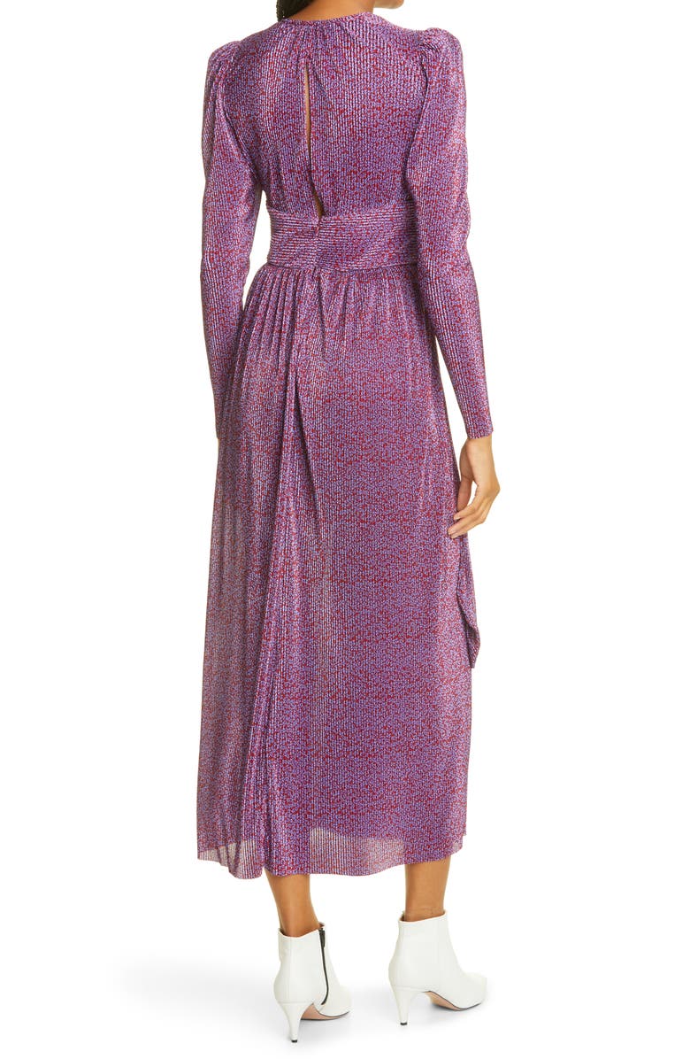 Sabina Musayev Hadar Long Sleeve Dress, Alternate, color, 