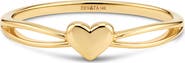 DEVATA Heart Knot Ring in 14K Gold