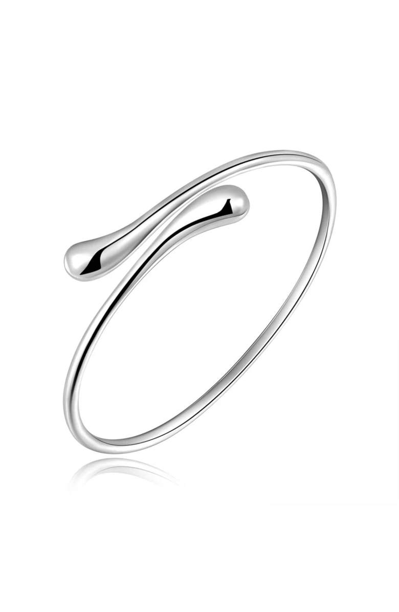 Hollywood Sensation Teardrop Bracelets, Alternate, color, Silver