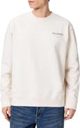 AllSaints Underground Logo Organic Cotton Graphic Sweatshirt