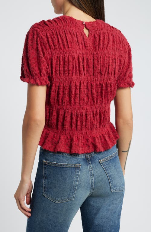 Shop Treasure & Bond Shirred Lace Top