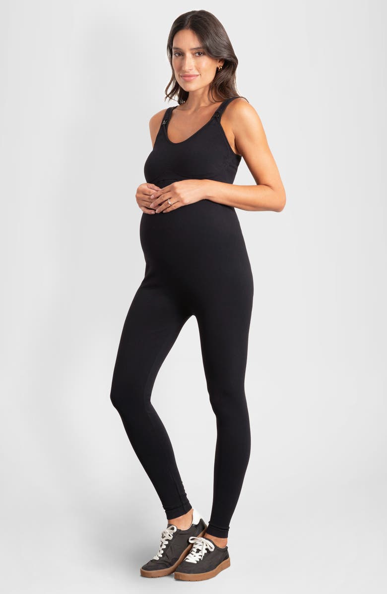Seraphine Seamless Maternity/Nursing Jumpsuit, Alternate, color,