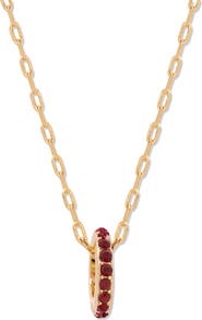 Brook and York Gabby Birthstone Necklace