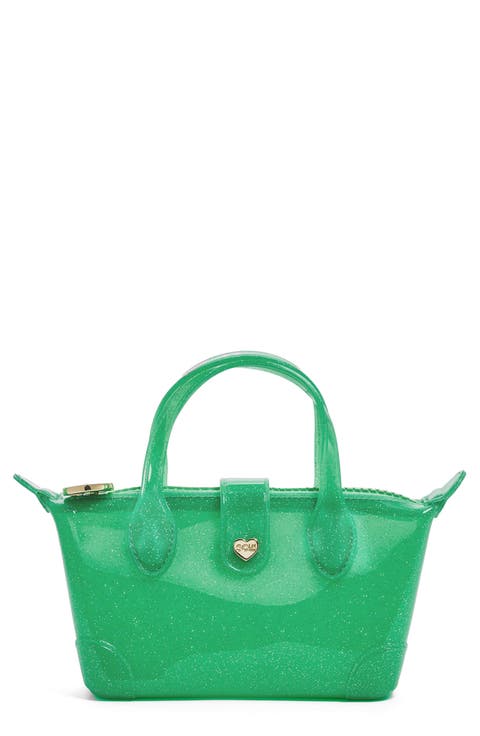 Jelly Pouchette Clear Crossbody Bag