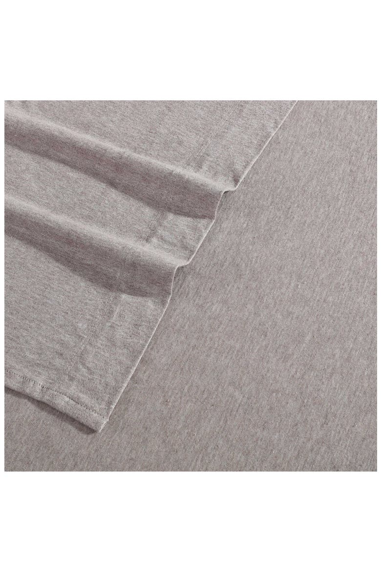 Modern Mélange Cotton Blend Sheet Set, Alternate, color, MEDIUM / DARK BROWN