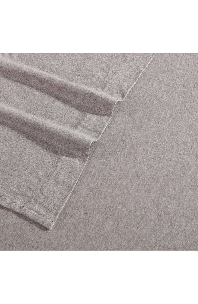 Calvin Klein Modern Mélange Cotton Blend Sheet Set, Alternate, color, Medium / Dark Brown