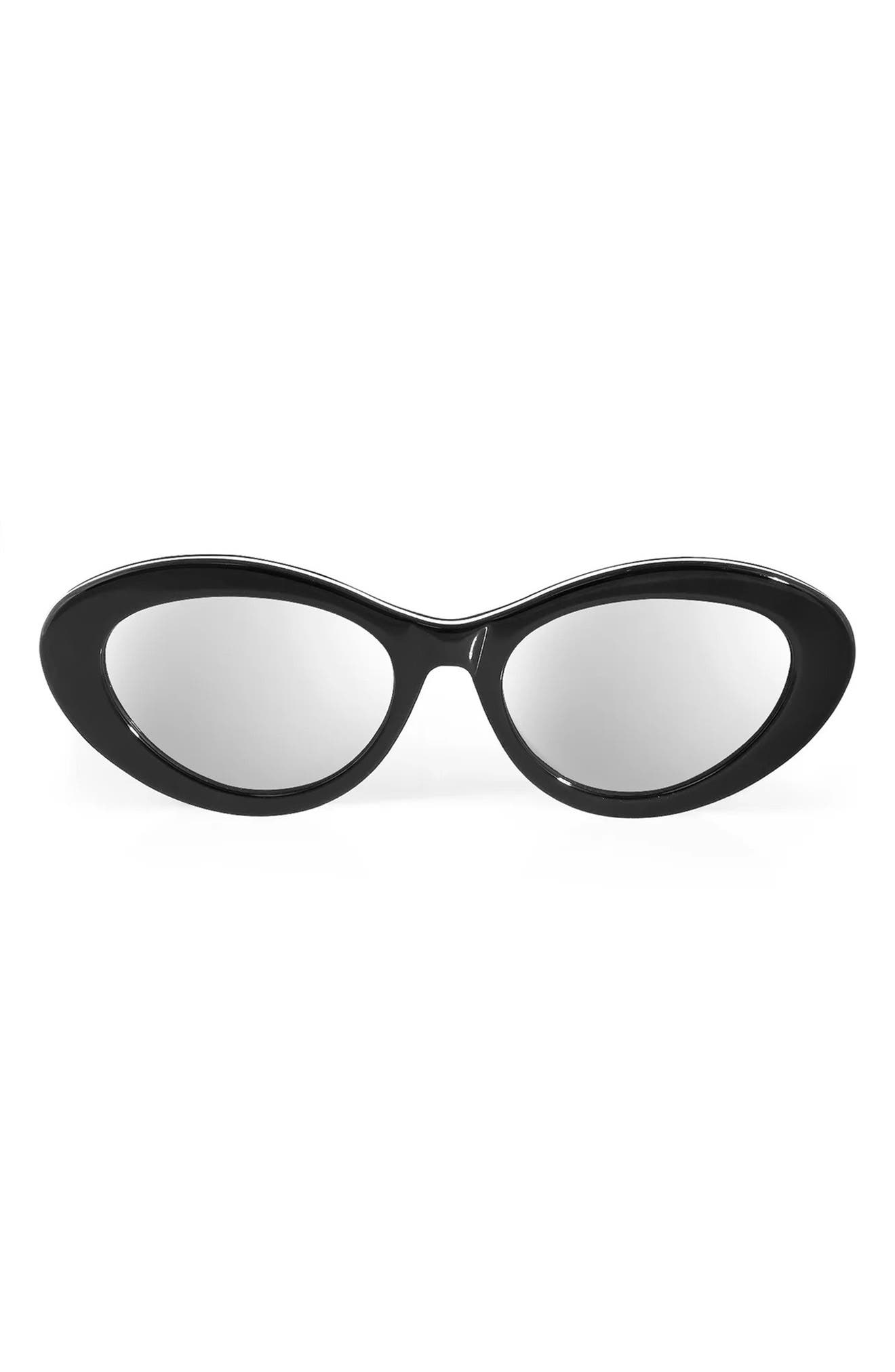 54mm Glinda Polarized Cat Eye Sunglasses