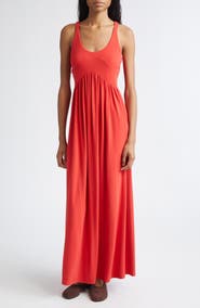 SPORTMAX Panino Cutout Back Jersey Maxi Dress