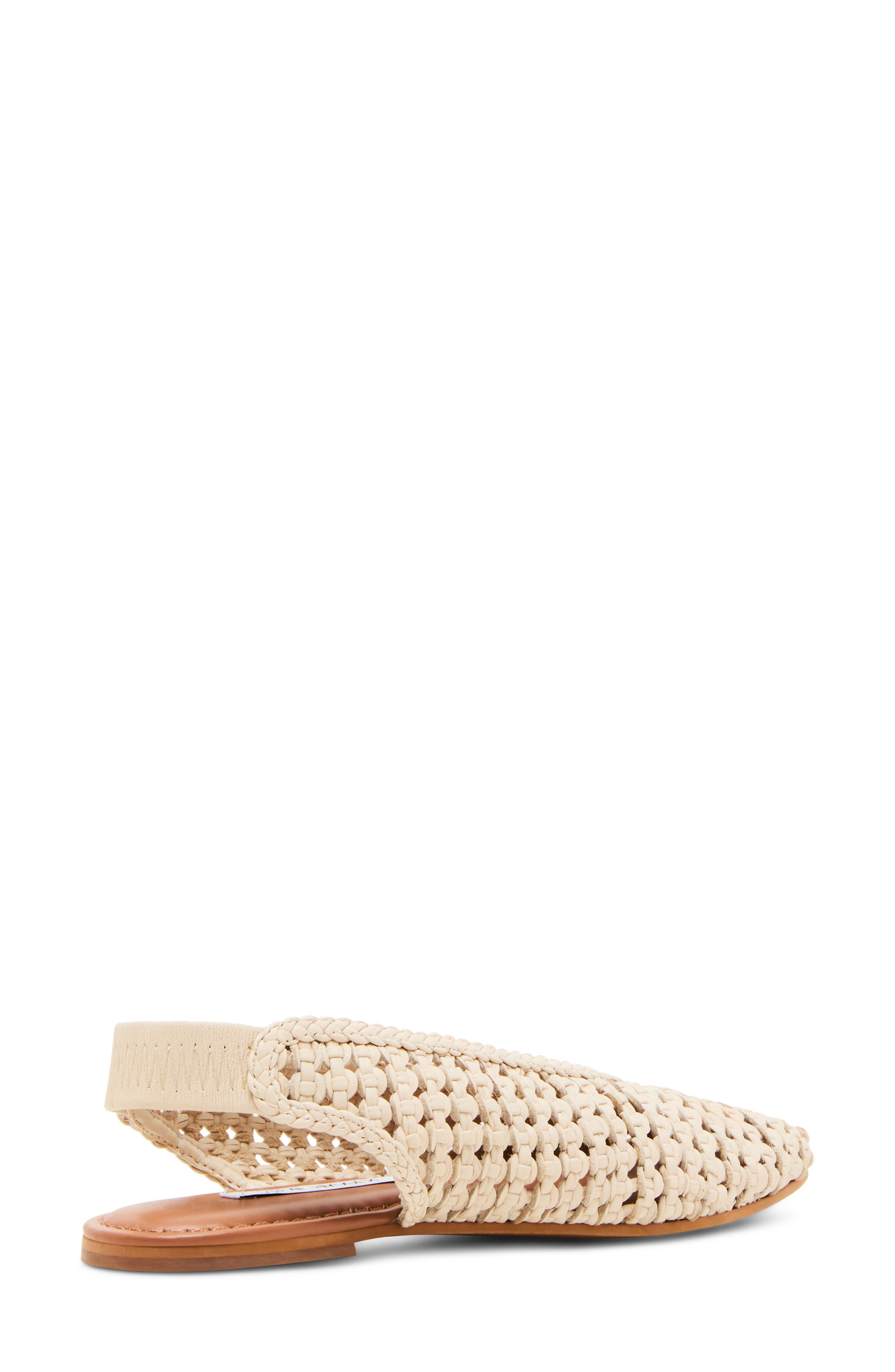 Steve Madden Rumi Slingback Flat, Alternate, color, Bone Leather