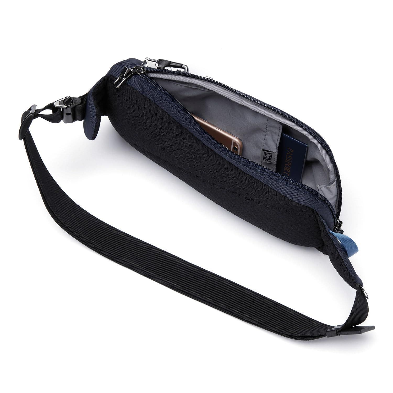 PACSAFE V Action Sling, Alternate, color, Ocean