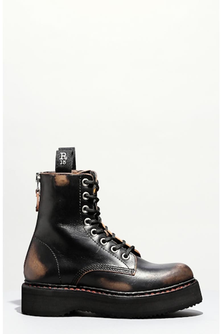 Platform Combat Boot video