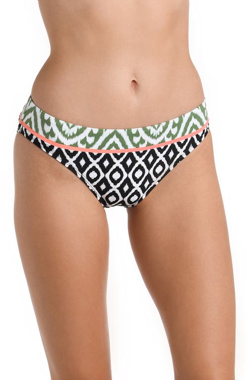 Shop La Blanca Banded Bikini Bottoms In Black