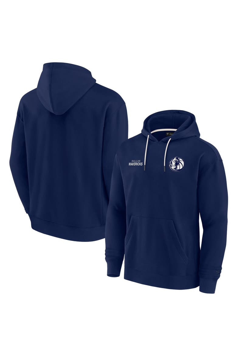 Unisex Fanatics Navy Dallas Mavericks Elements Super Soft Fleece Pullover Hoodie, Alternate, color, Navy