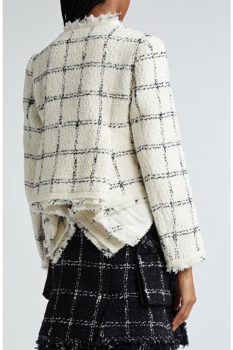 Tweed Jacket, Alternate, color, OFF WHITE