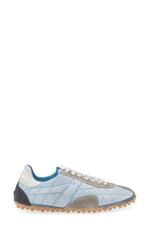 Maison Margiela Sprinter Leather And Brushed Suede-trimmed Shell Sneakers In Multi